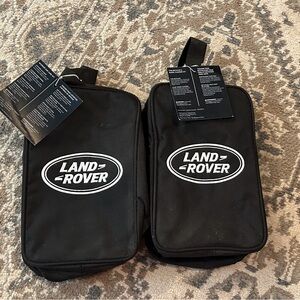 Set of 2 Land Rover bags for car care items